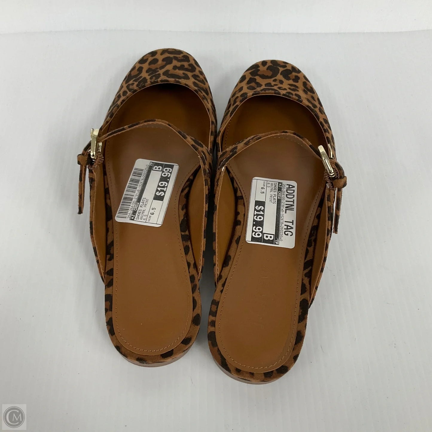 Shoes Flats By J. Crew In Animal Print, Size: 6.5