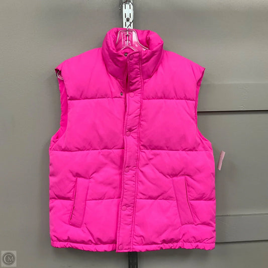 Vest Puffer & Quilted By Target In Pink, Size: M