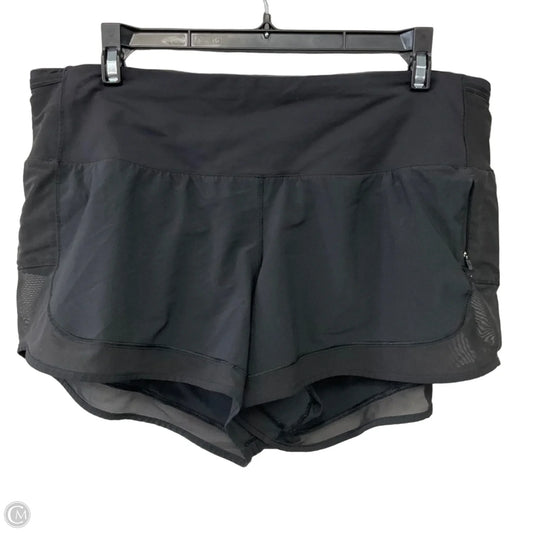 Athletic Shorts By Lululemon In Black, Size: 10