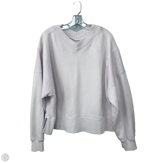 Sweatshirt Crewneck By Aerie In Pink, Size: Xl