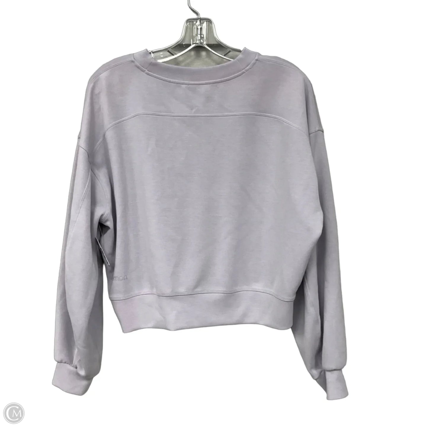 Sweatshirt Crewneck By Lululemon In Purple, Size: 6