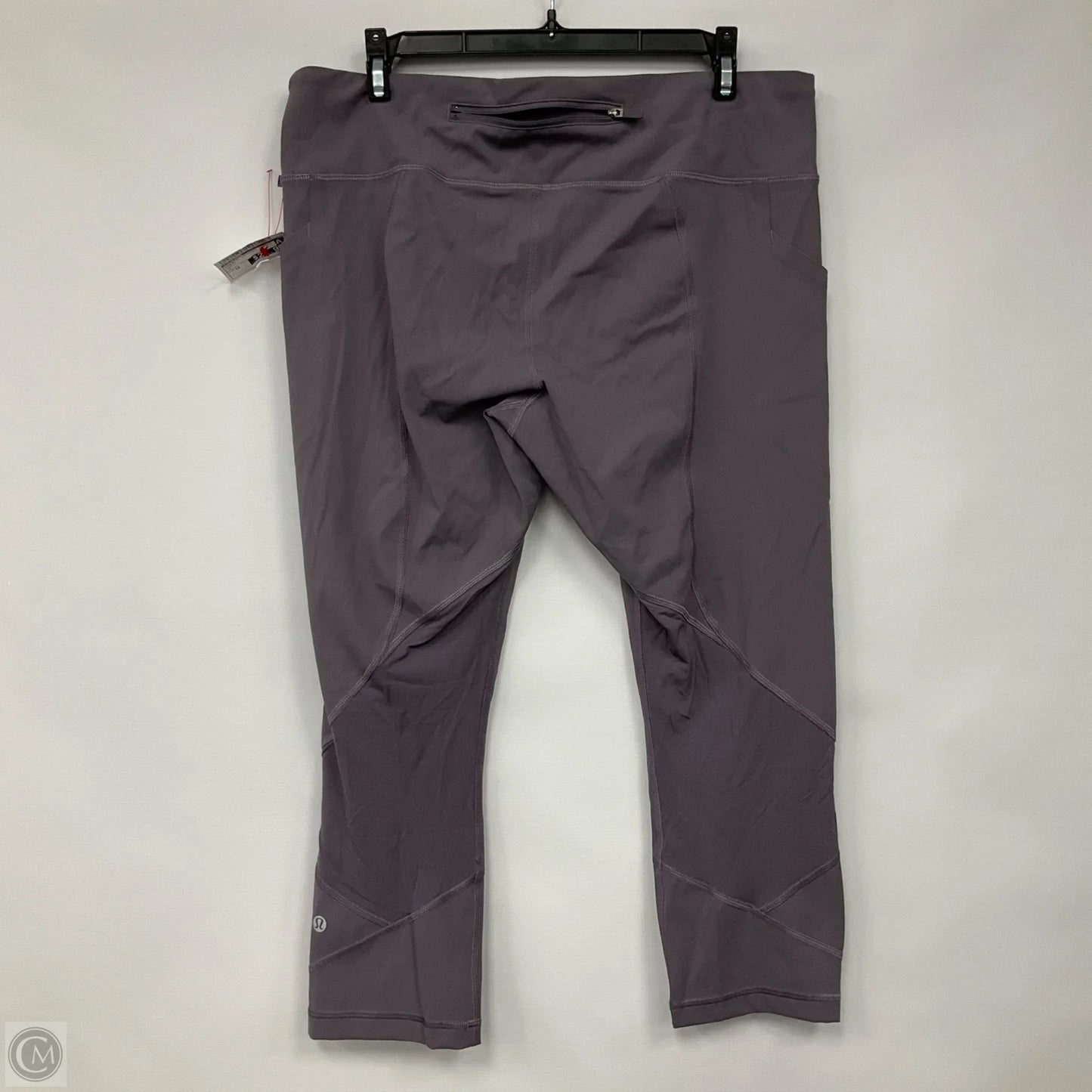 Athletic Leggings Capris By Lululemon In Purple, Size: 12