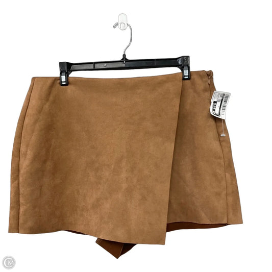 Skort By Hyfve In Brown, Size: L