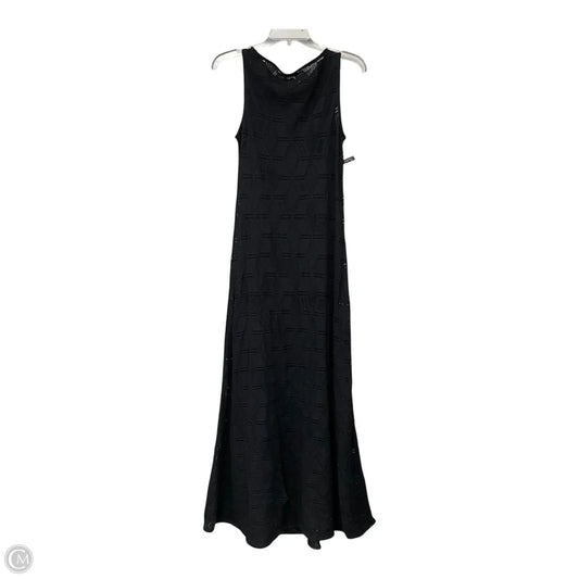 Dress Casual Maxi By Banana Republic In Black, Size: M