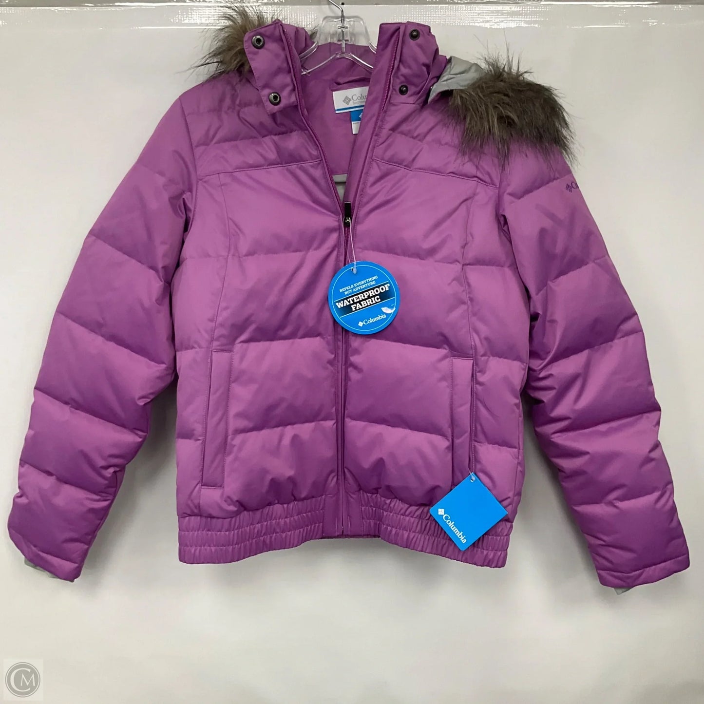Coat Puffer & Quilted By Columbia In Purple, Size: S