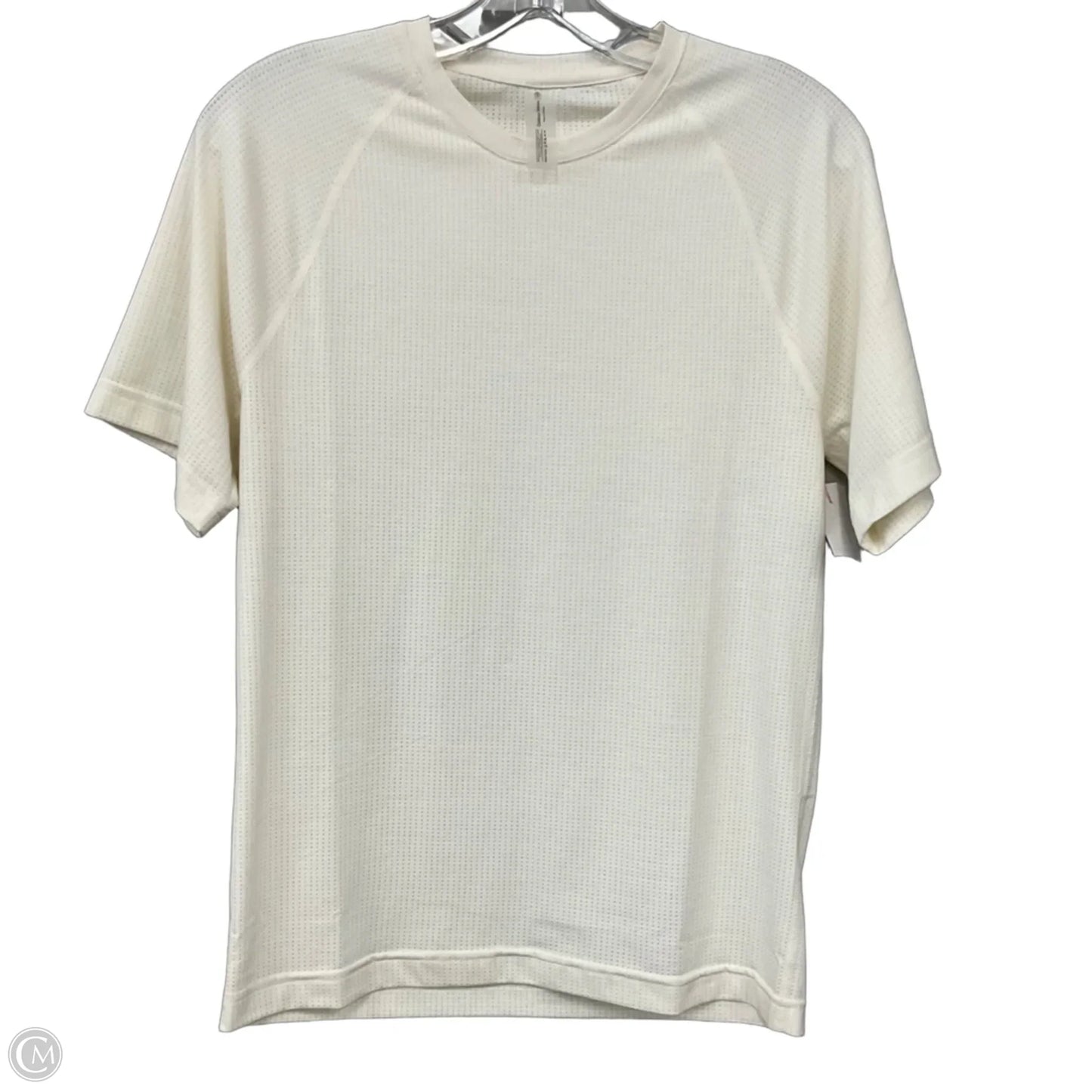 Top Short Sleeve Basic By Outdoor Voices In Cream, Size: Xxs