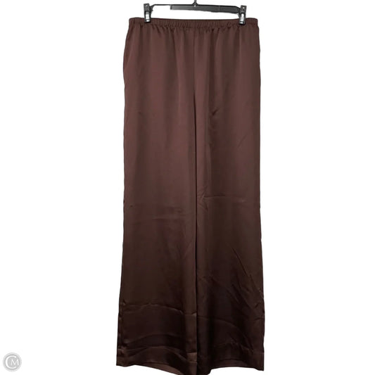 Pants Wide Leg By A New Day In Brown, Size: S