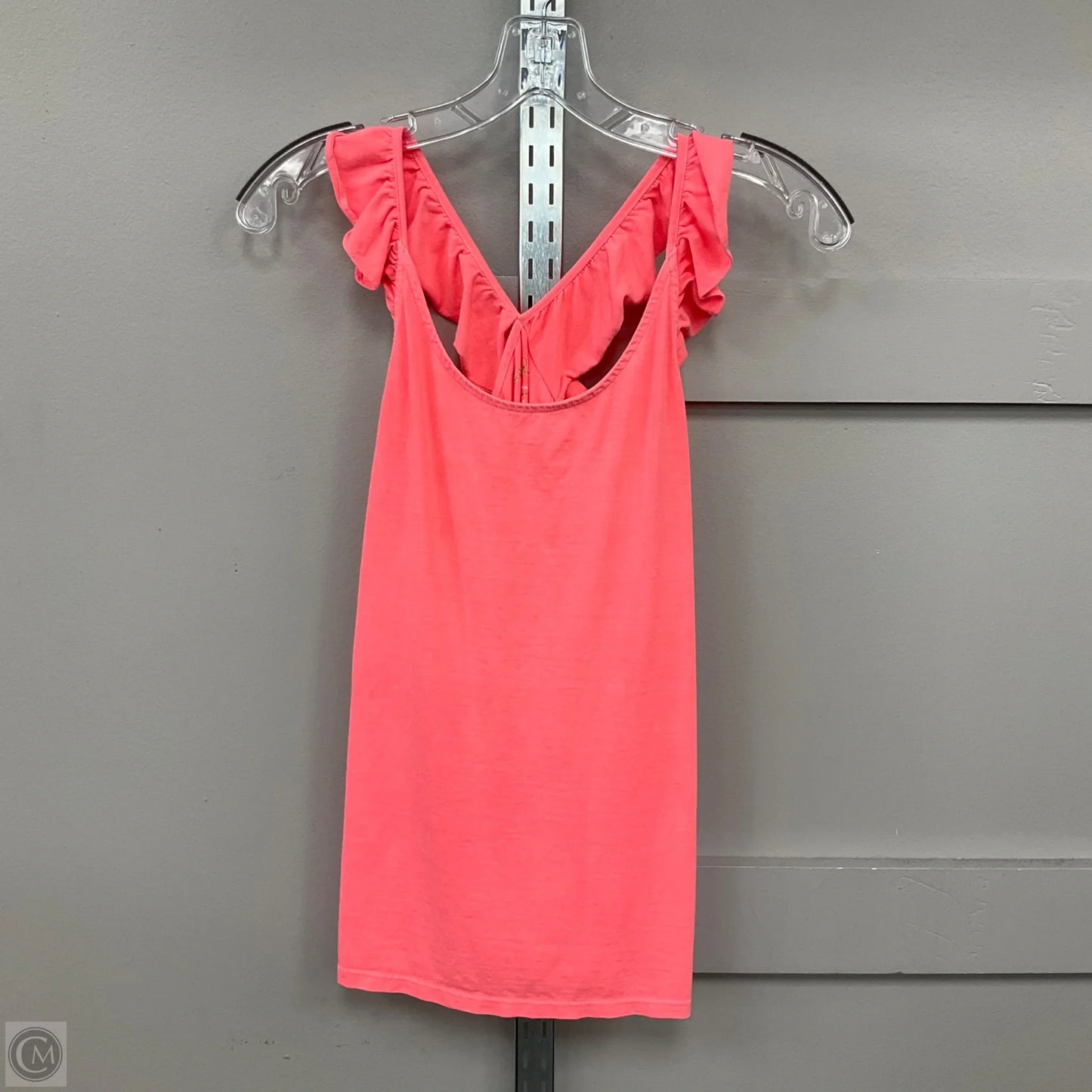 Top Sleeveless Designer By Lilly Pulitzer In Coral, Size: Xs