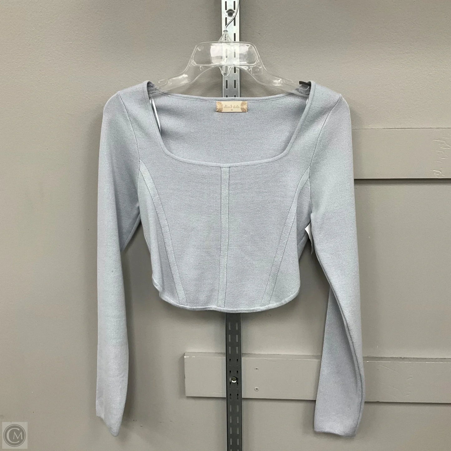 Top Long Sleeve By Altard State In Blue, Size: M