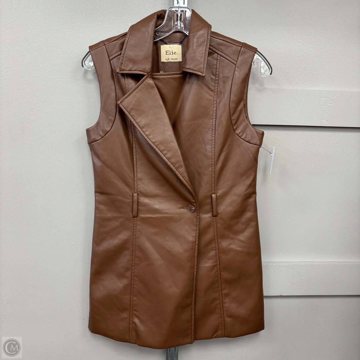 Vest Other By Elie Tahari In Brown, Size: S