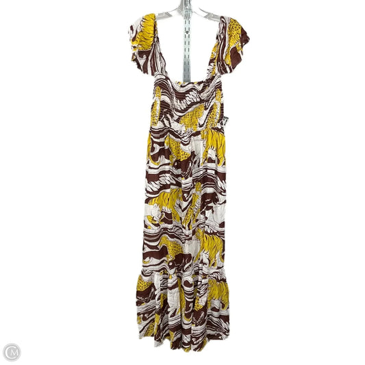Dress Casual Maxi By Anthropologie In Multi-colored, Size: M