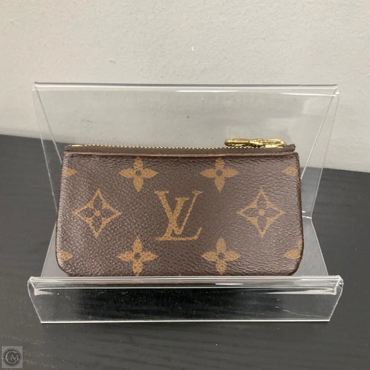 Coin Purse Luxury Designer By Louis Vuitton, Size: Small