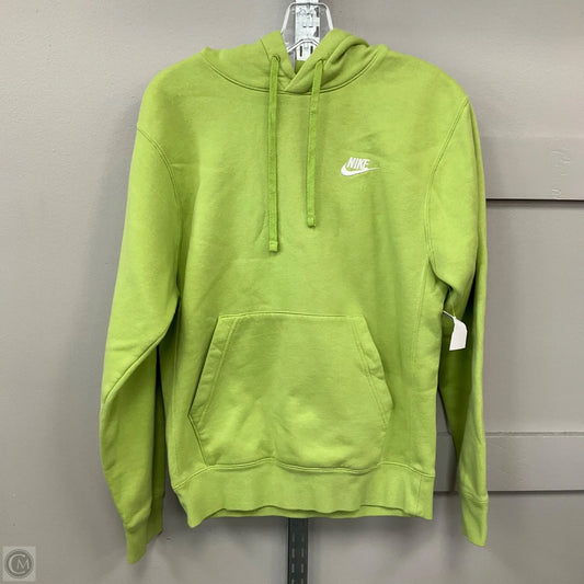 Sweatshirt Hoodie By Nike Apparel In Green, Size: Xs