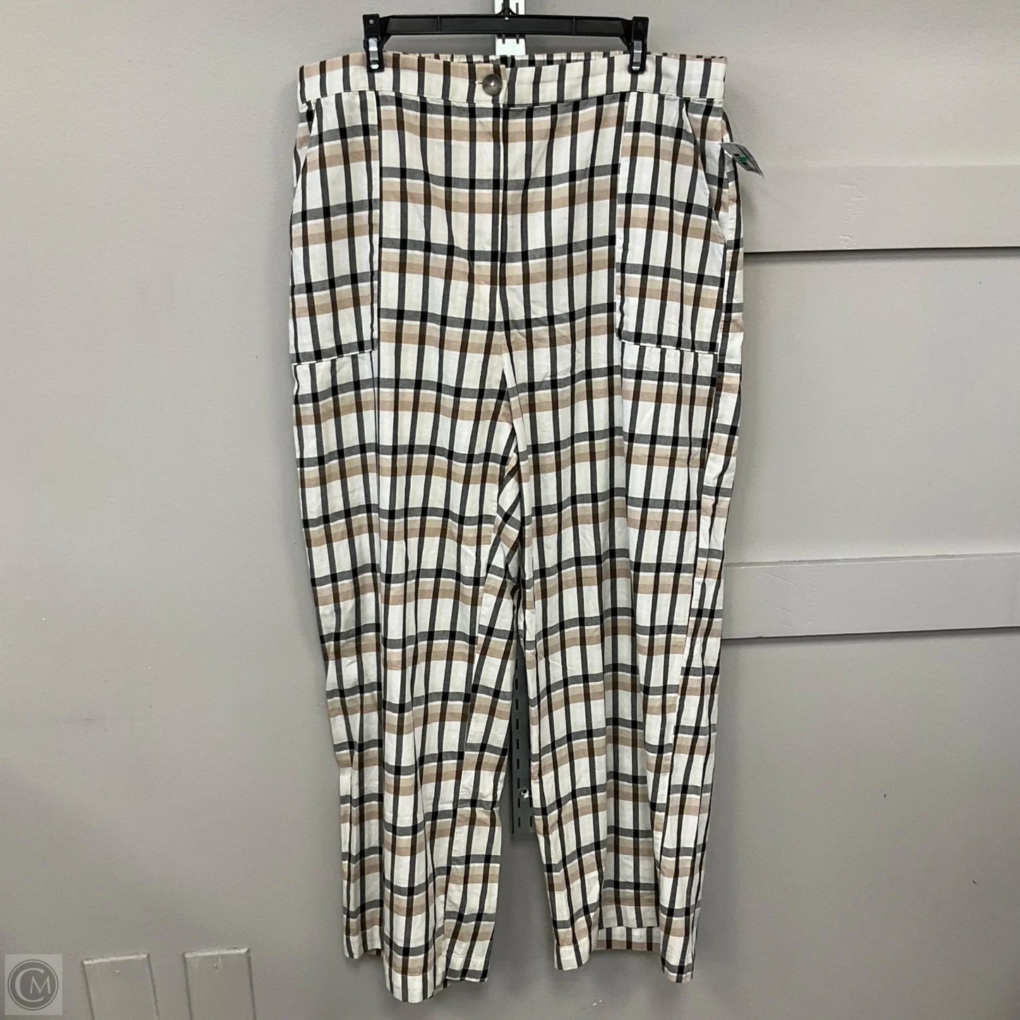 Pants Lounge By Bp In Plaid Pattern, Size: 1x