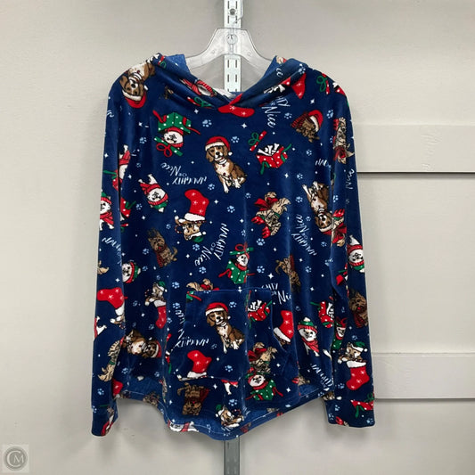 Top Long Sleeve By No Boundaries In Blue, Size: Xl