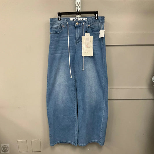 Jeans Wide Leg By Cmf In Blue Denim, Size: 6