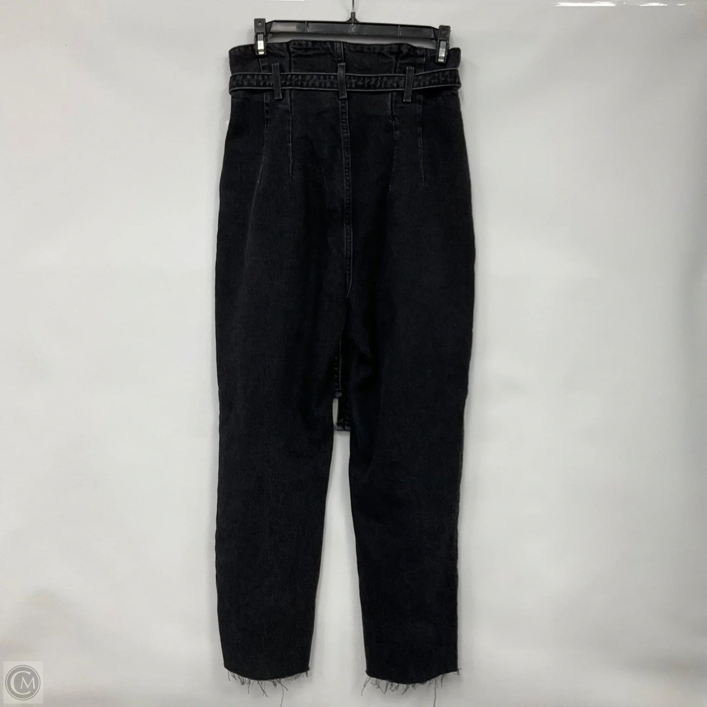 Jeans Straight By Abercrombie And Fitch In Black Denim, Size: 4p