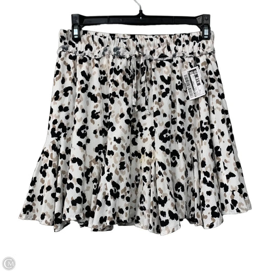 Skirt Mini & Short By Mi Ami In Animal Print, Size: Xs