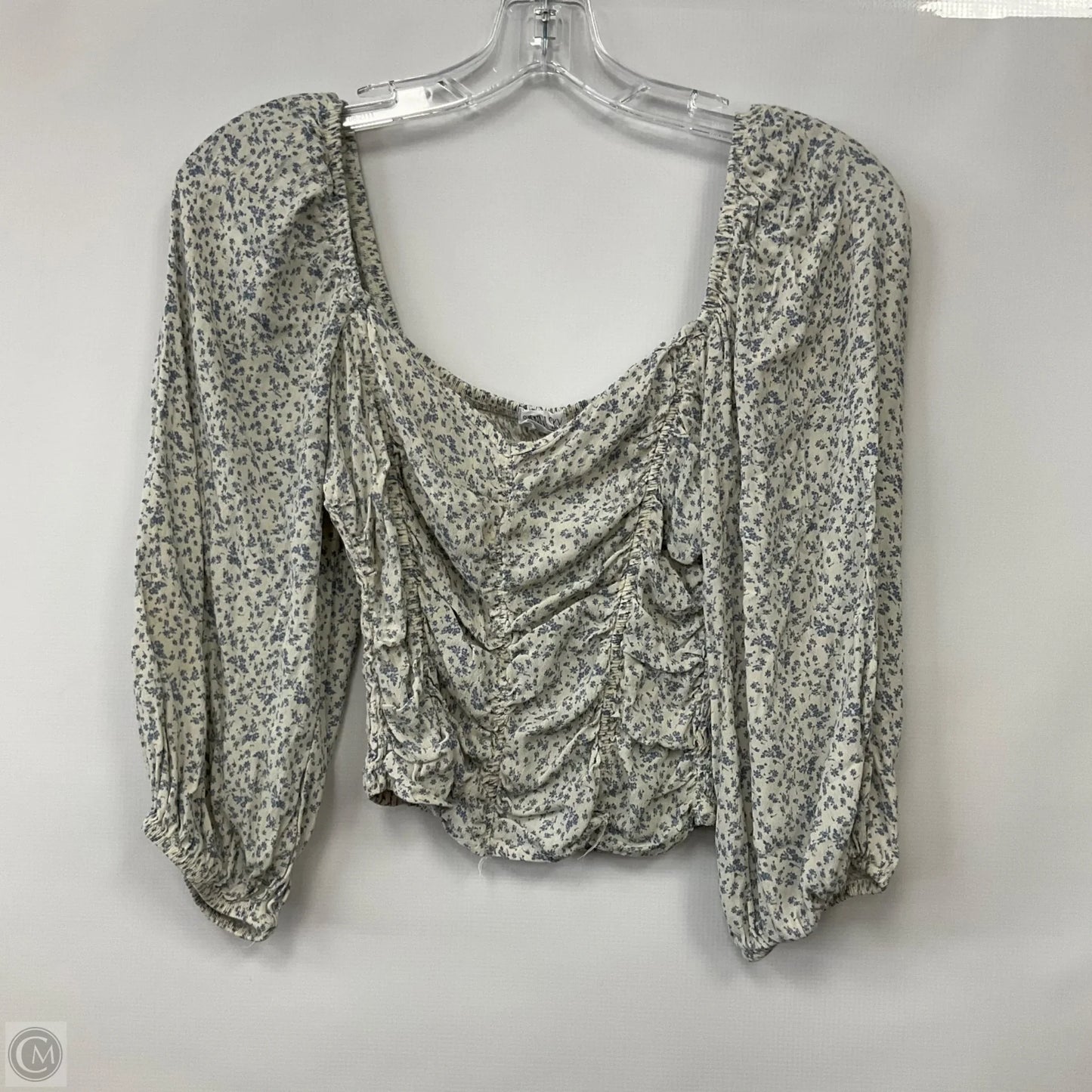 Top 3/4 Sleeve By Sienna Sky In Floral Print, Size: M