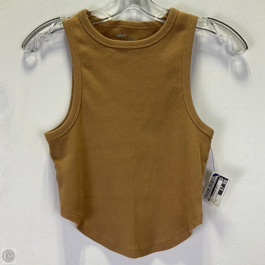 Top Sleeveless Basic By Aerie In Brown, Size: L