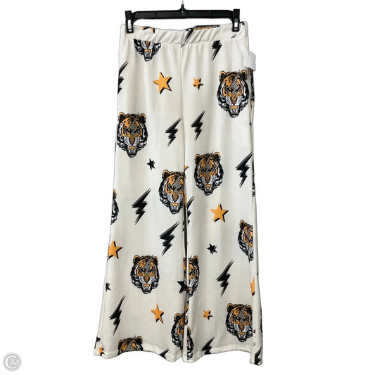 Pants Lounge By Clothes Mentor In Cream, Size: S