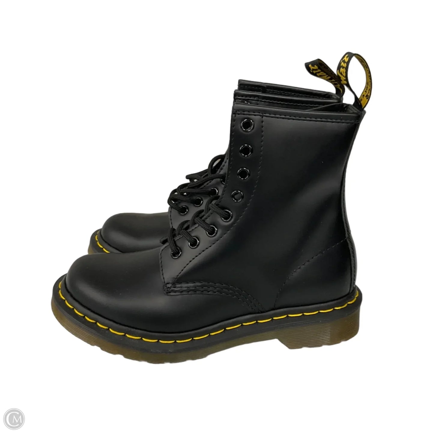 1460 Leather Lace Up By Dr Martens In Black, Size: 6