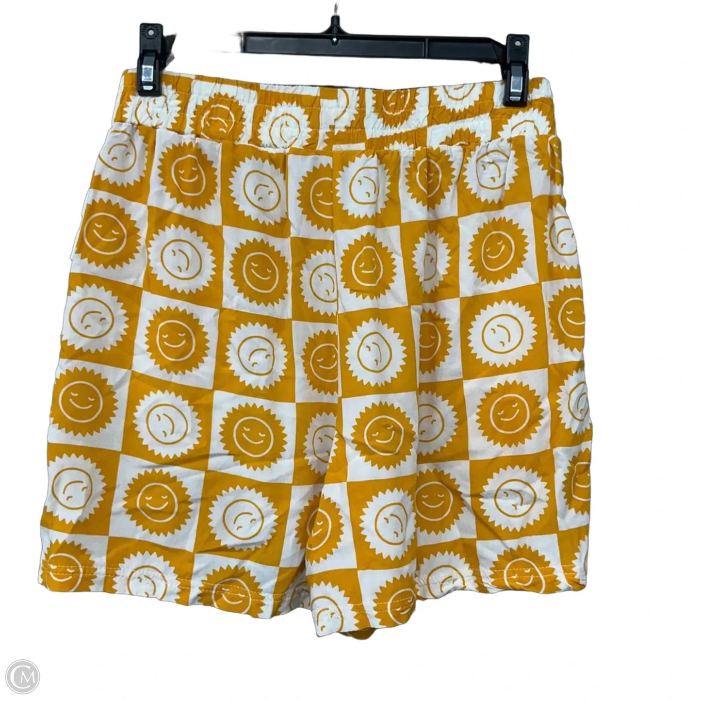 Shorts By Mighty Fine In Yellow, Size: S