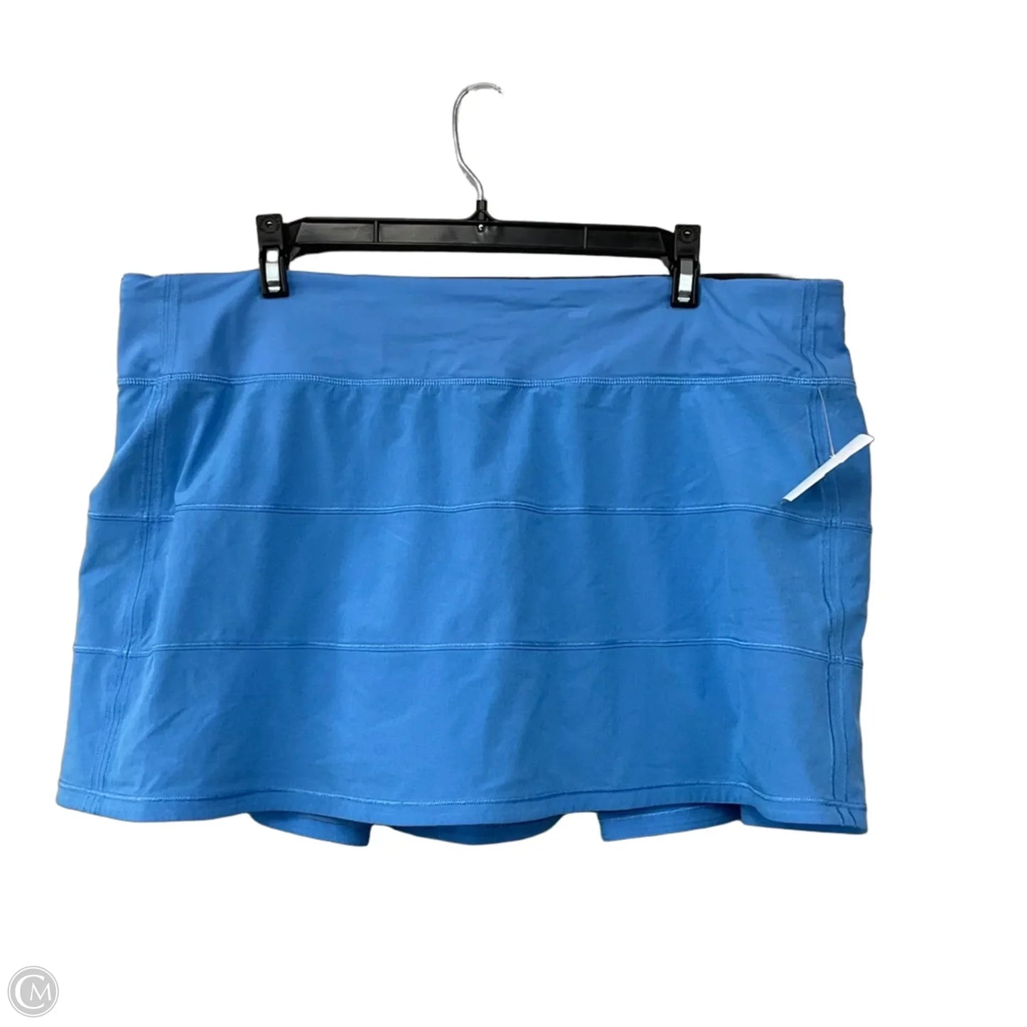 Athletic Skort By Lululemon In Blue, Size: 14