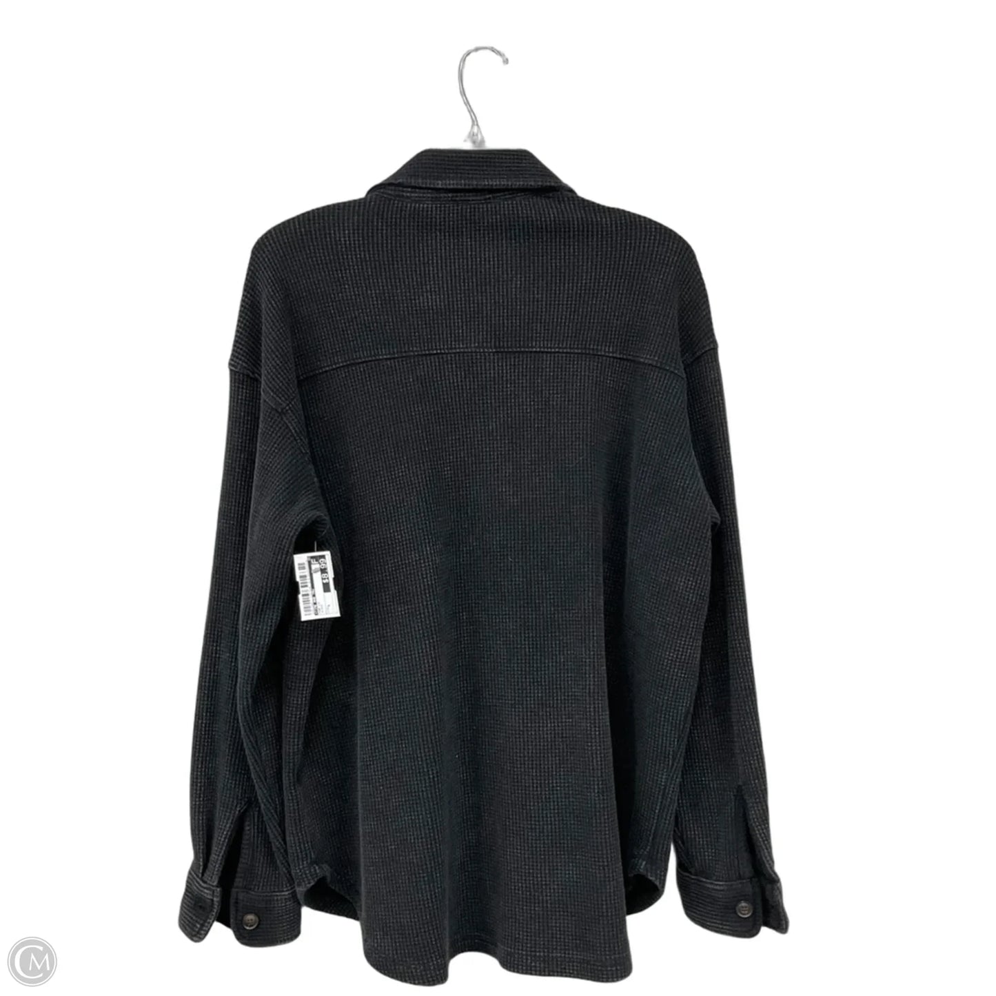 Top Long Sleeve By Time And Tru In Black, Size: L
