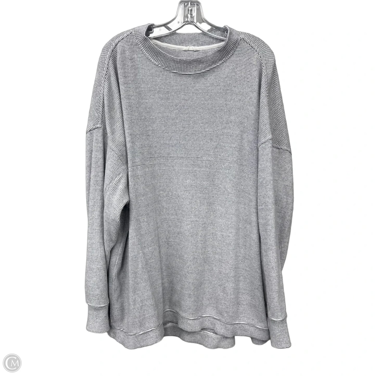 Sweatshirt Crewneck By Aerie In Grey, Size: Xl