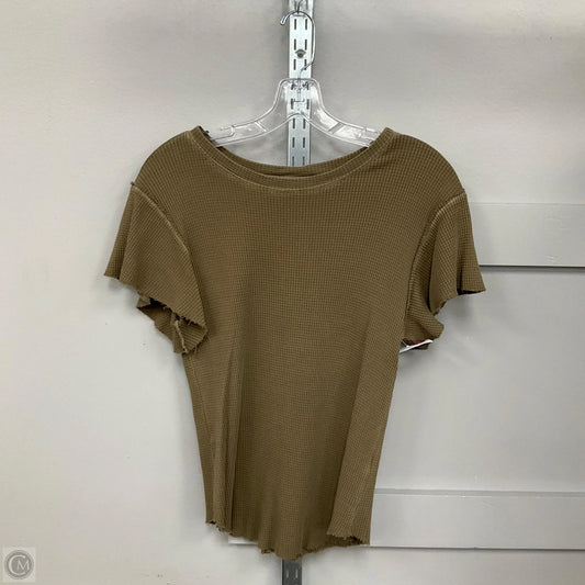 Top Short Sleeve By We The Free In Green, Size: S