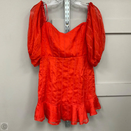 Dress Casual Short By The Vintage Shop In Orange, Size: L