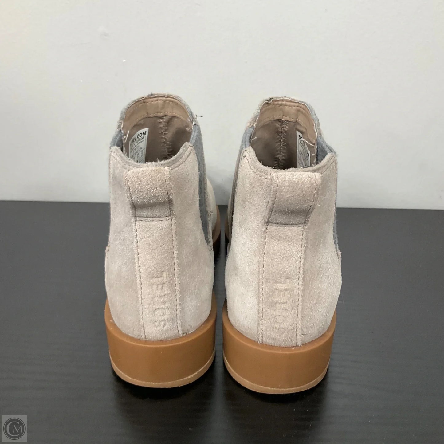 Boots Ankle Heels By Sorel In Beige, Size: 6