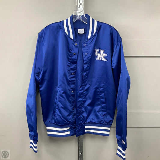 UK Wildcats Jacket Other By Champion In Blue, Size: S