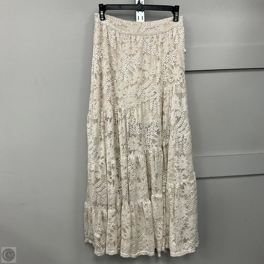 Skirt Maxi By Altard State In Cream, Size: S
