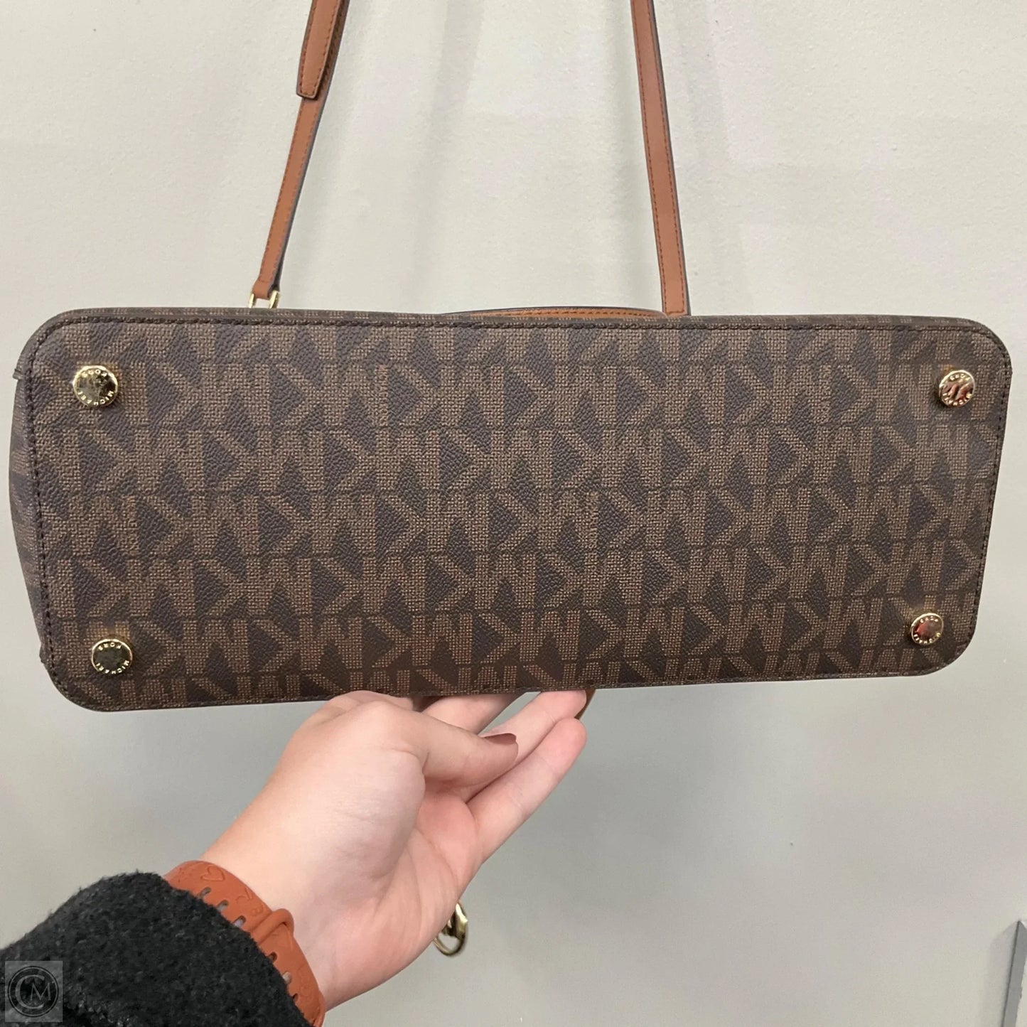 Crossbody Designer By Michael Kors, Size: Medium