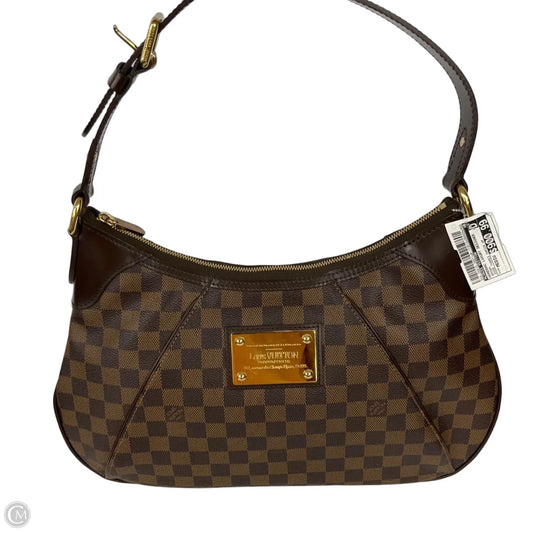 2011 Damier Ebene Thames by Louis Vuitton, Size: Medium