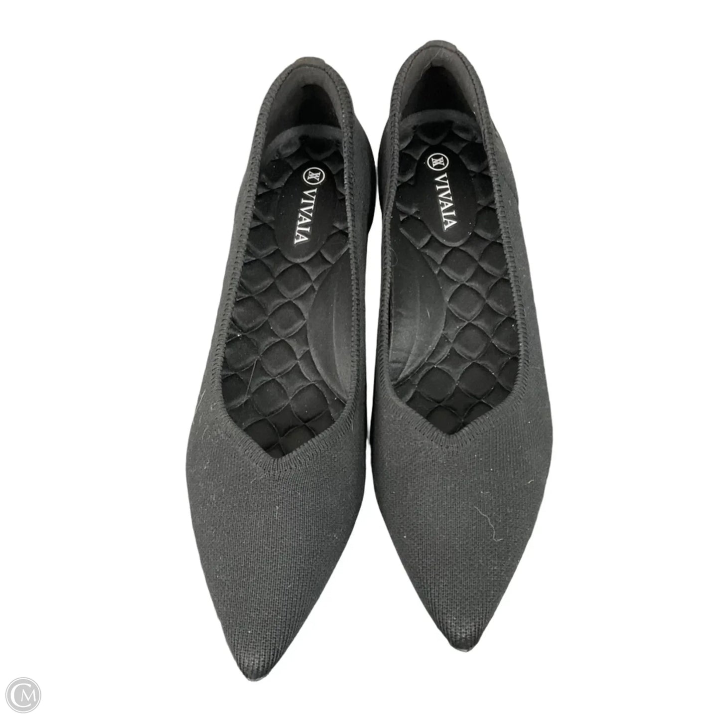 Shoes Heels Kitten By Vivaia In Black, Size: 7.5