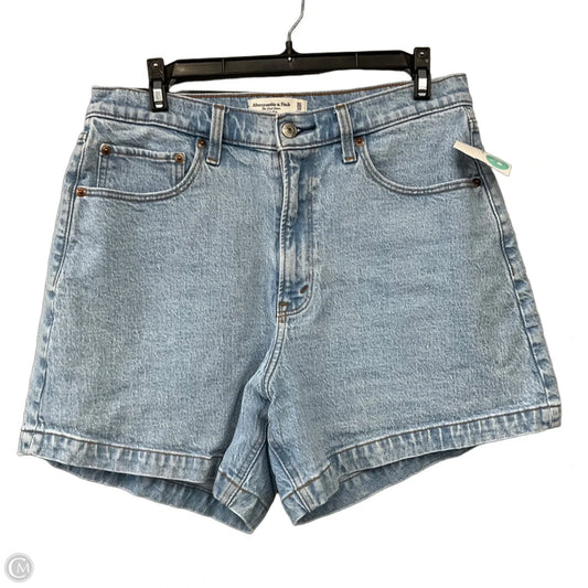 Shorts By Abercrombie And Fitch In Blue Denim, Size: 10