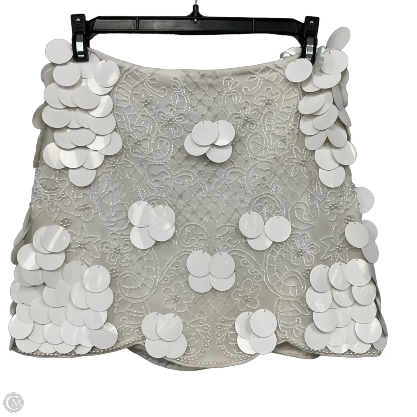 Skirt Mini & Short By Asos In White, Size: 4