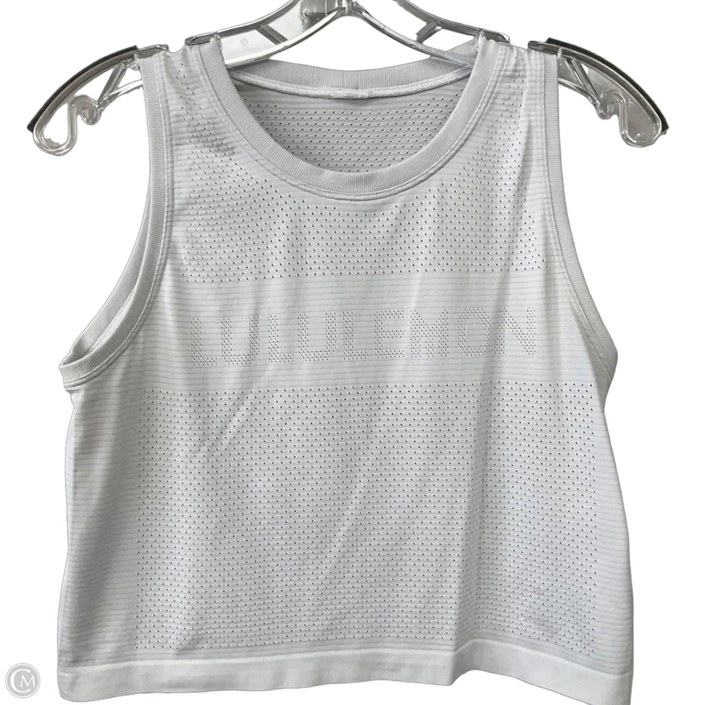 Athletic Tank Top By Lululemon In Grey, Size: 6