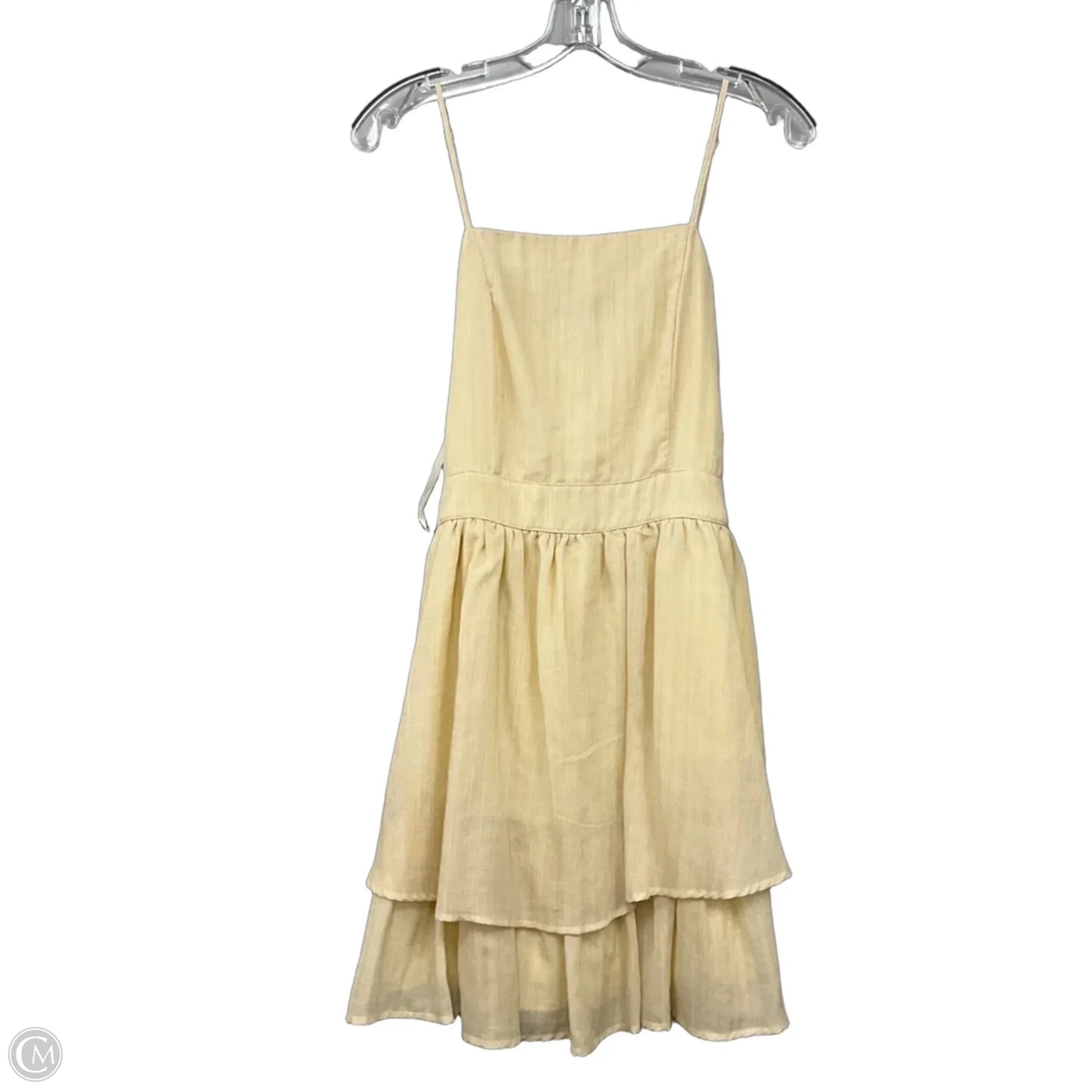 Dress Casual Short By Altard State In Yellow, Size: S