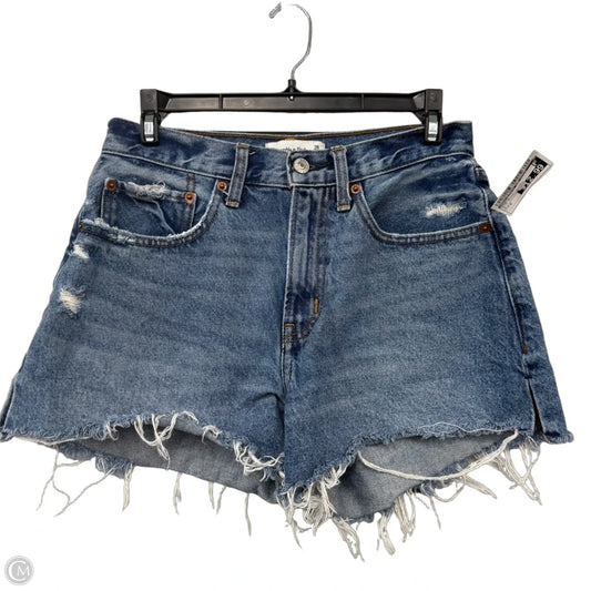 Shorts By Abercrombie And Fitch In Blue Denim, Size: 2