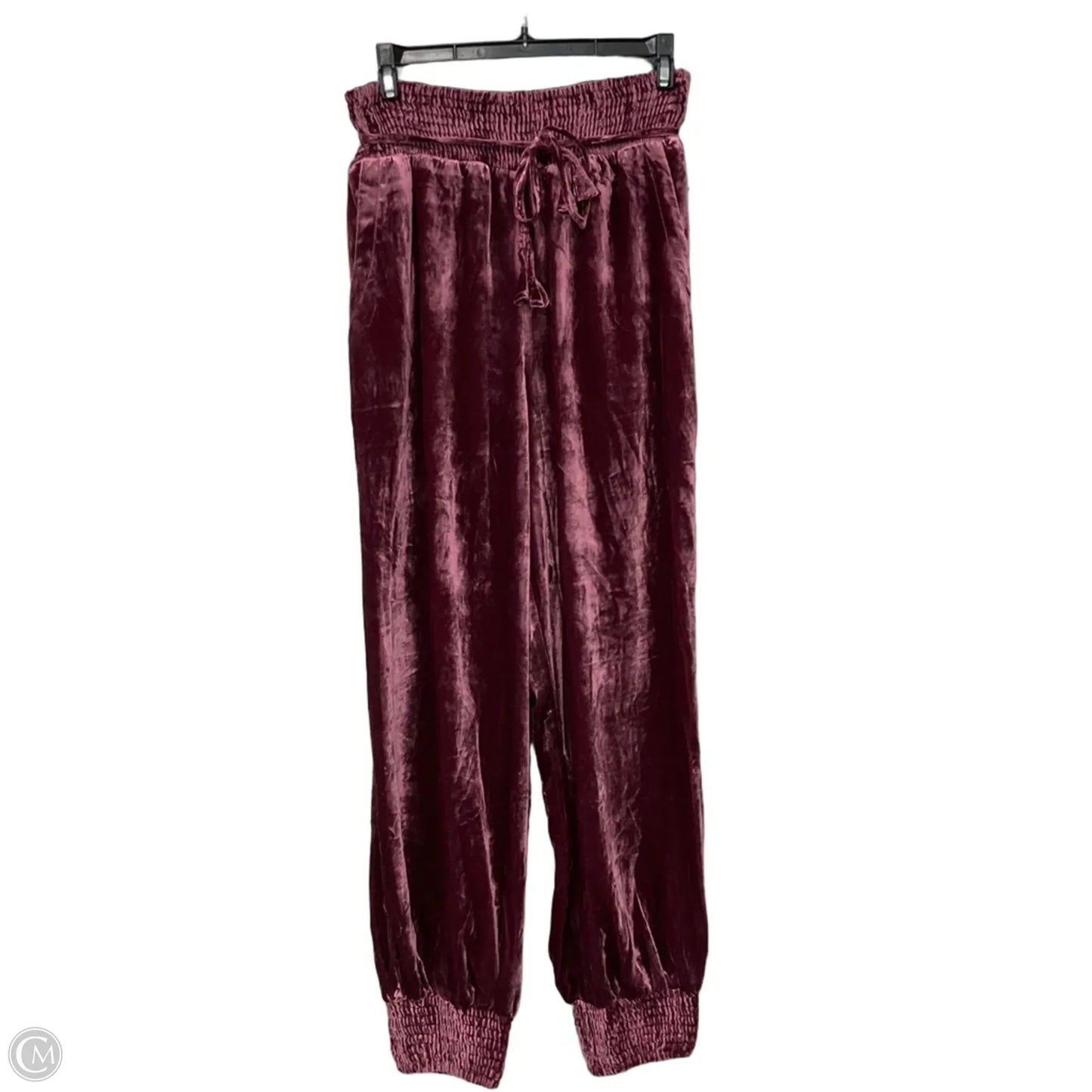 Pants Joggers By Anthropologie In Maroon, Size: S