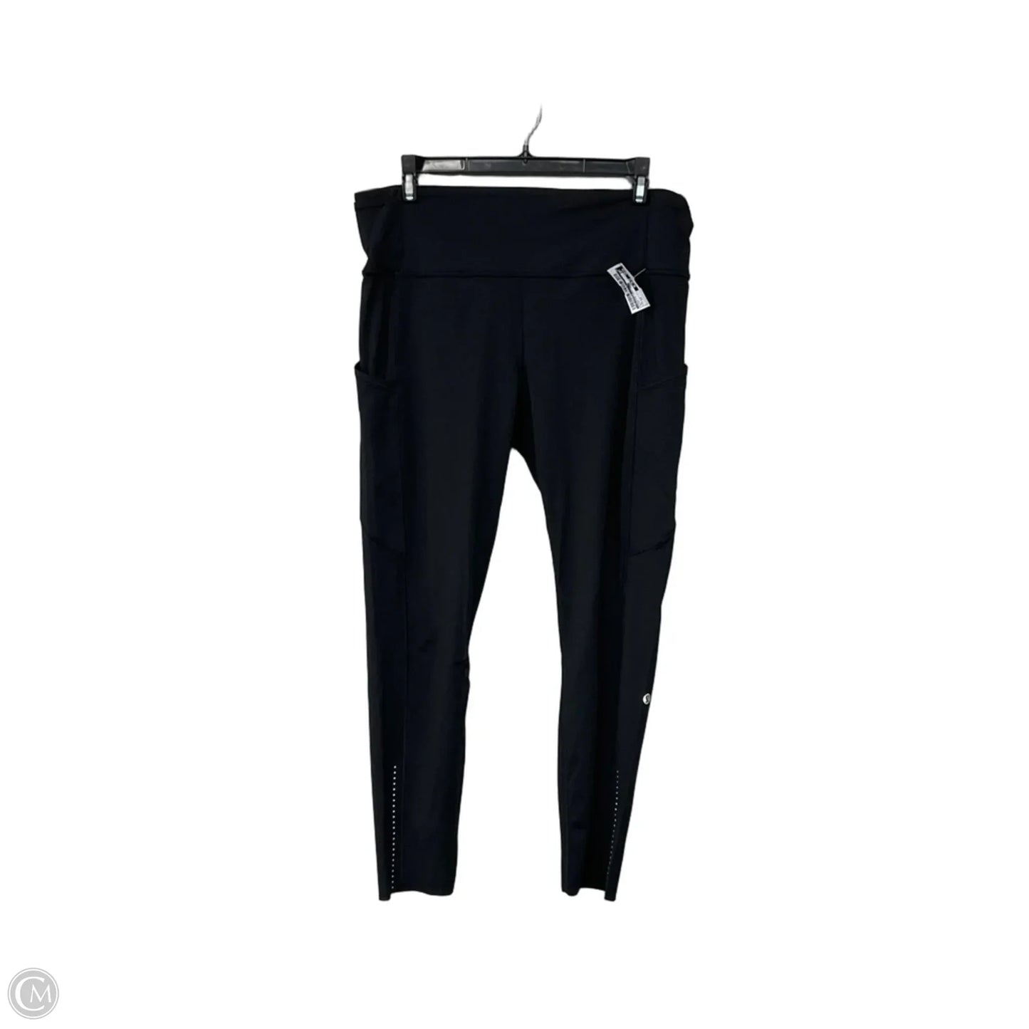 Athletic Leggings By Lululemon In Black, Size: 12