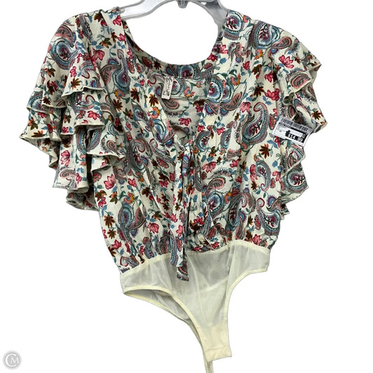 Bodysuit By Free People In Multi-colored, Size: Xs