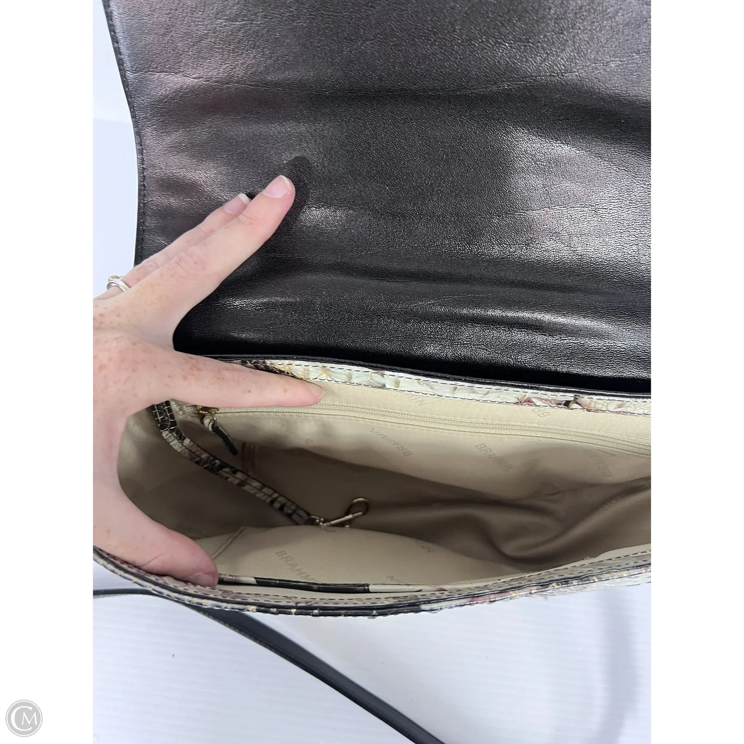 Crossbody Designer By Brahmin, Size: Small