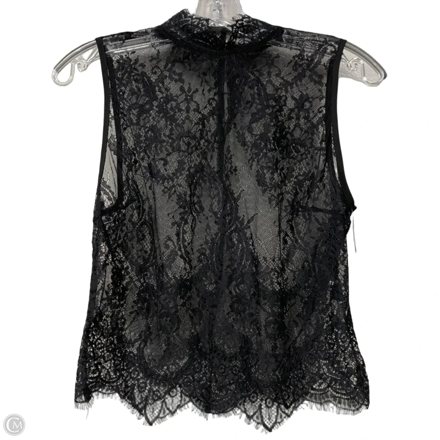 Top Sleeveless By Cmf In Black, Size: S