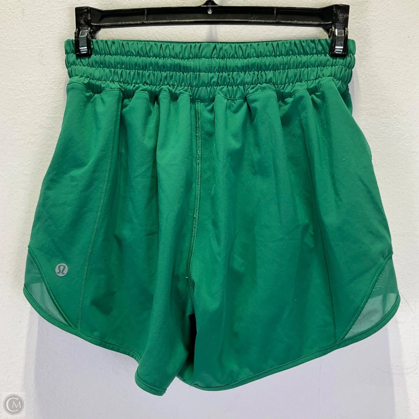 Athletic Shorts By Lululemon In Green, Size: 4