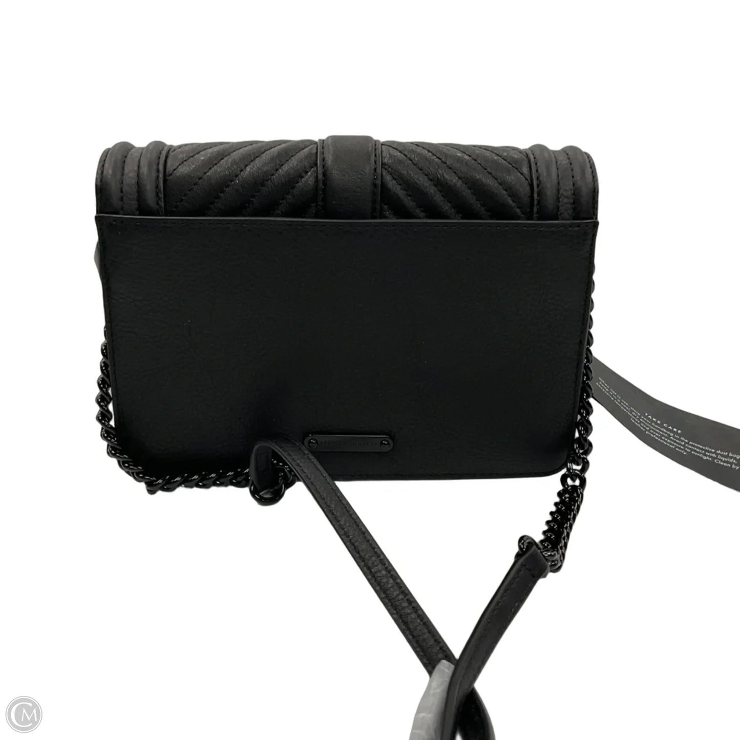 Chevron Quilted Small Love Crossbody Designer By Rebecca Minkoff, Size: Small